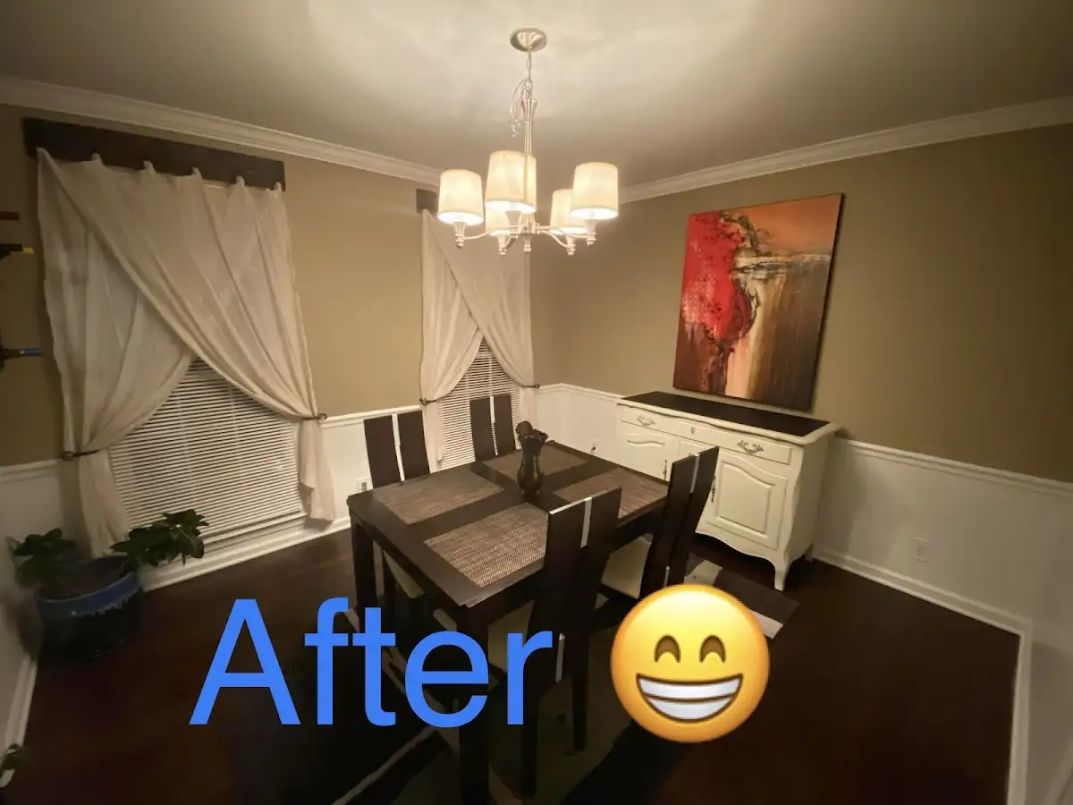 Professional dining room restoration after water damage in Johnson City