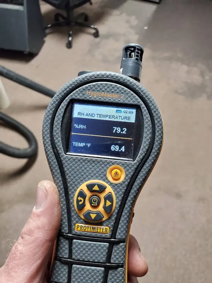 Moisture meter humidity assessment for Mold Remediation & Removal in Johnson City